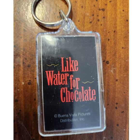 1992 Buena Vista Movies "Like Water for Chocolate" Keychain NWOT - Picture 2 of 2
